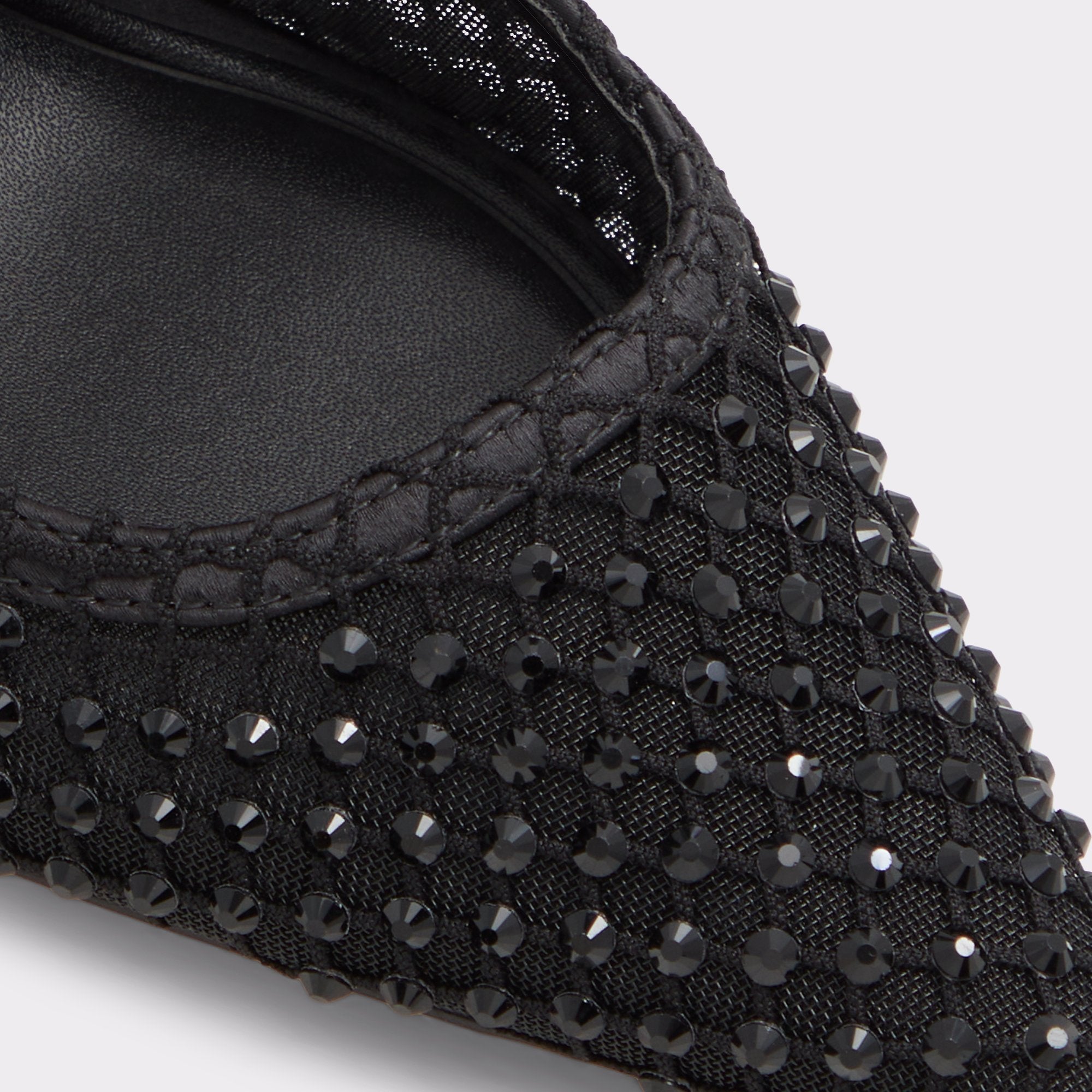 ALDO Marciana escarpins strass noirs mesh