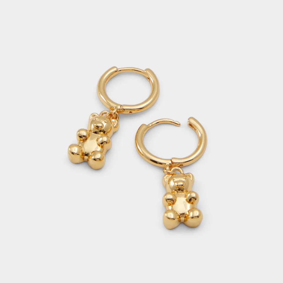ALDO Teddyy boucles d’oreilles fantaisie dorées