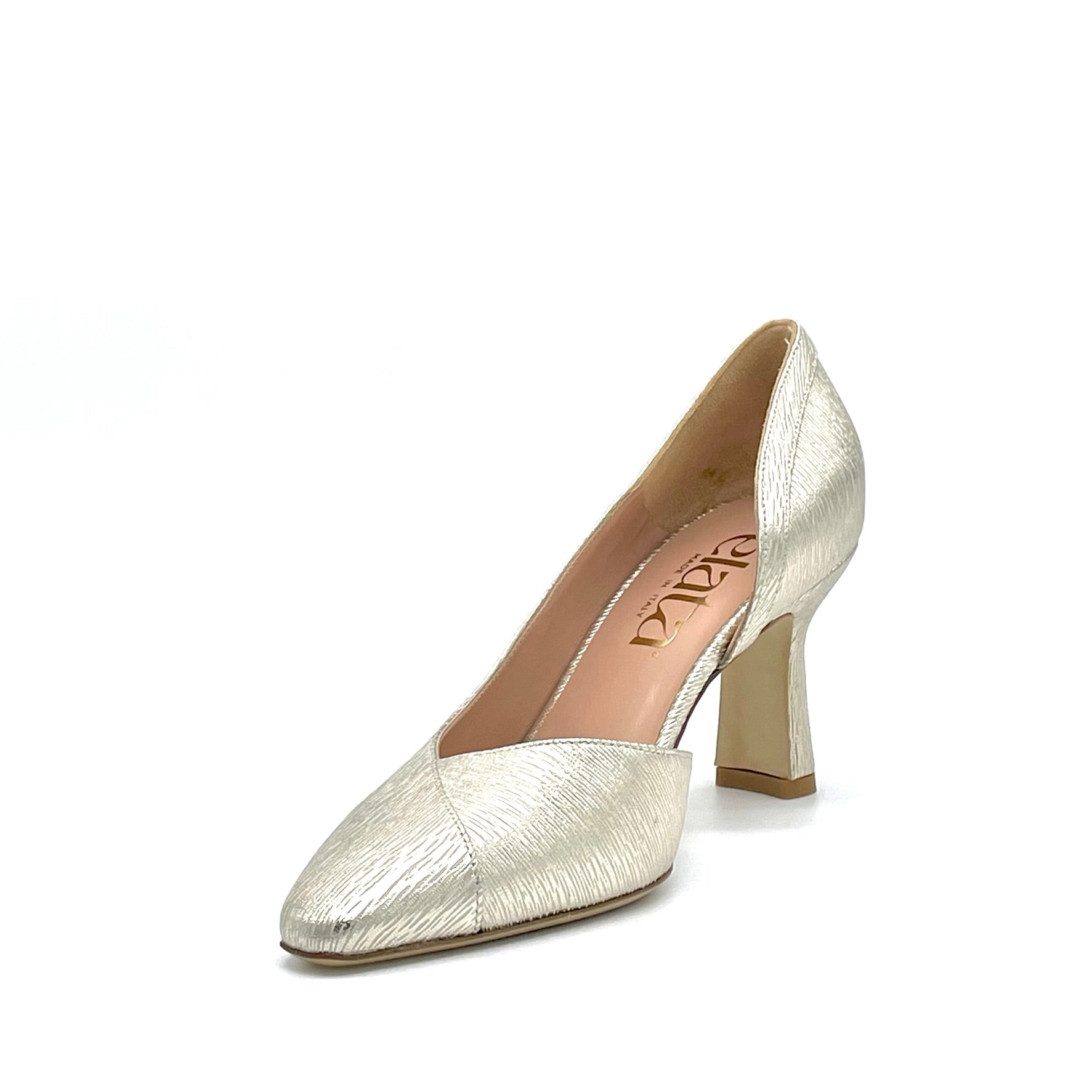 ELATA 14155 escarpins slingback doré pointure 37 cuir