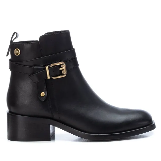 Carmela 16095101 bottines femme noir cuir 4 cm