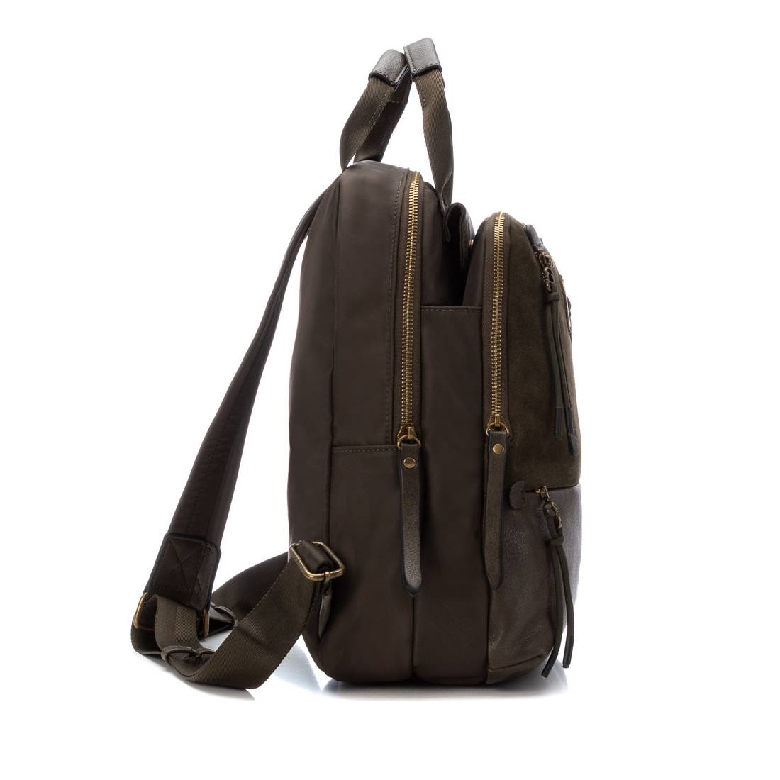 Carmela 18611901 sac à dos femme vert textile 39 cm