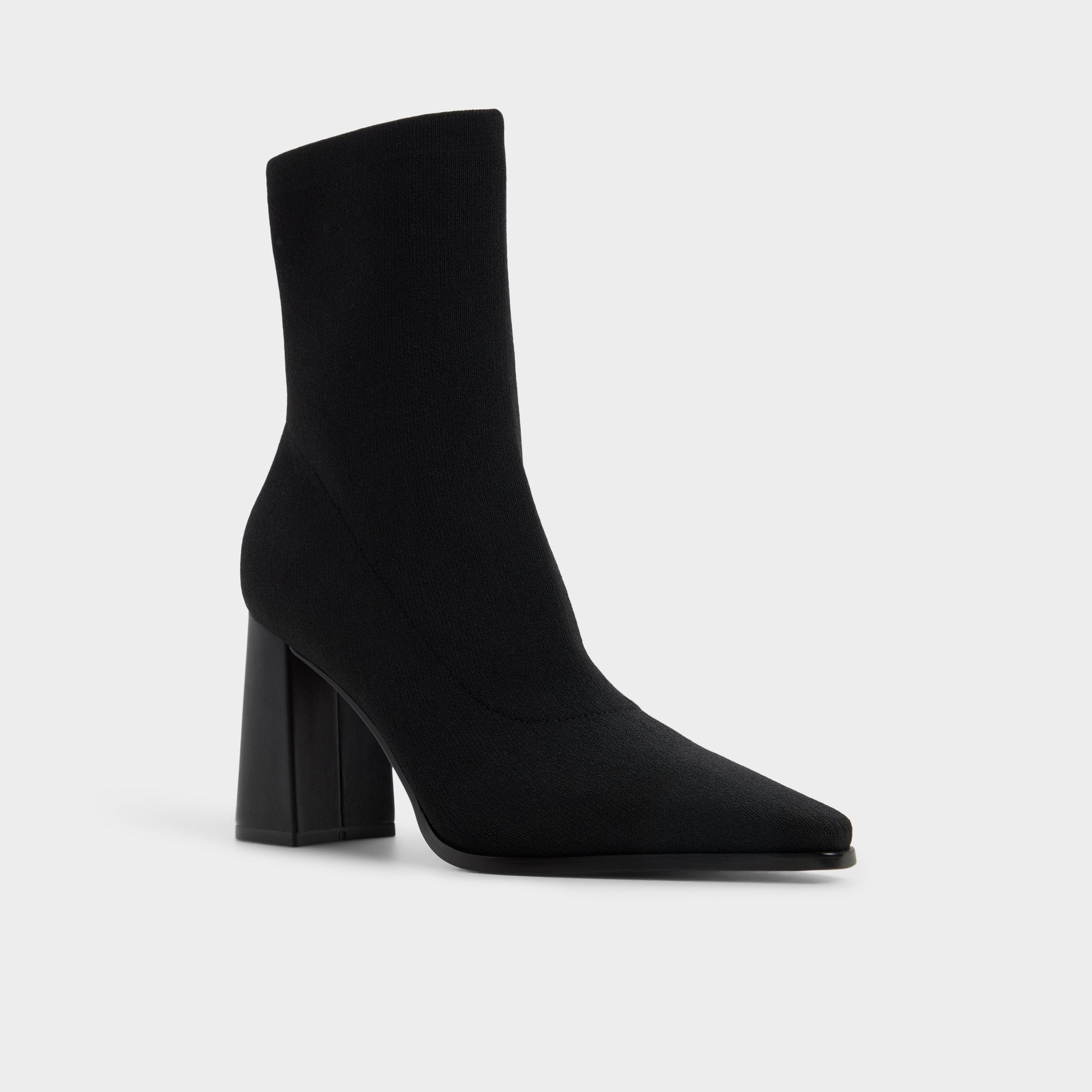 ALDO Figleaf bottines maille talon carré