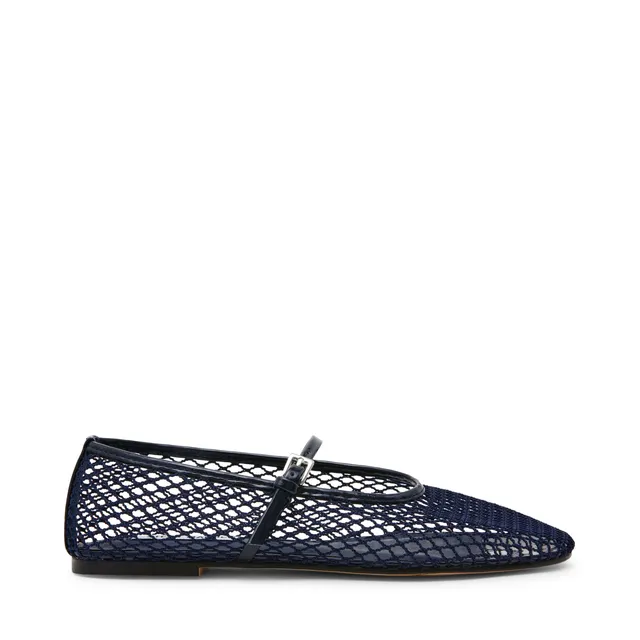 Steve Madden Mags ballerines bleu marine maille