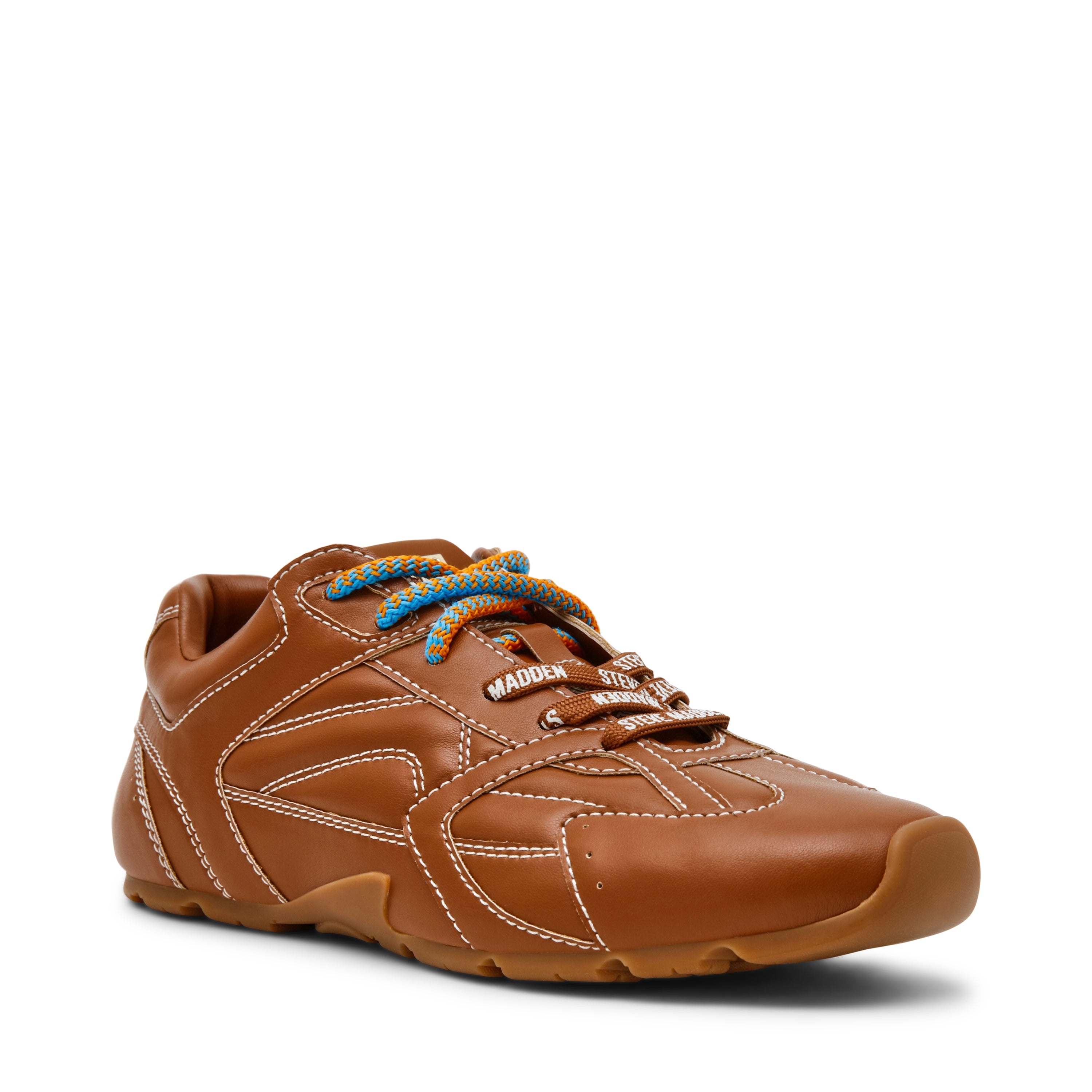 Steve Madden Asiel-SM baskets cognac semelle 2 cm
