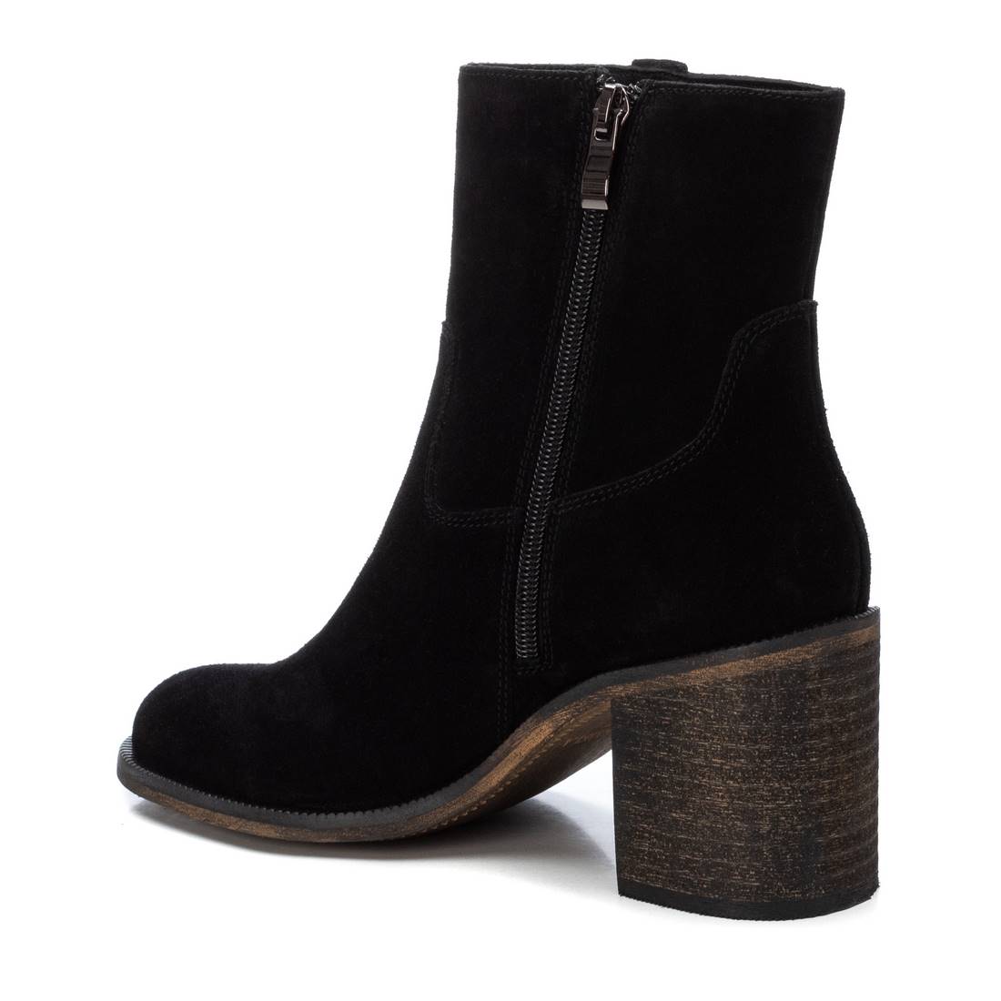 Carmela 16197702 bottines femme cuir noir 7cm