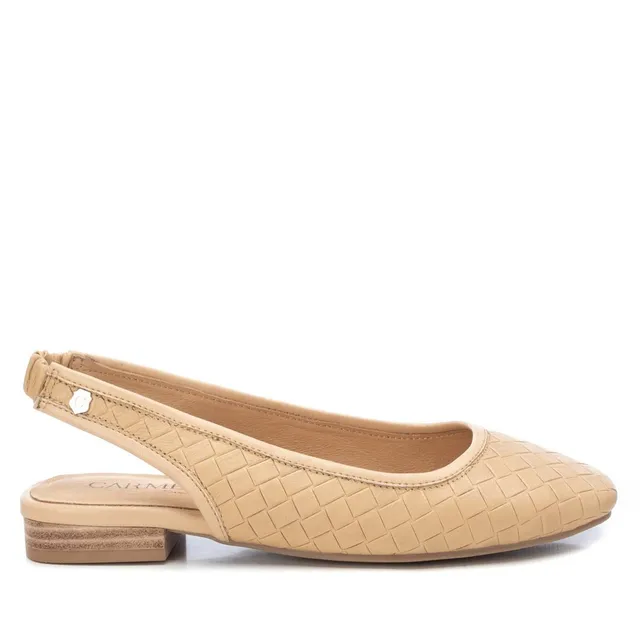 Carmela 16062401 ballerine femme marron cuir élastique