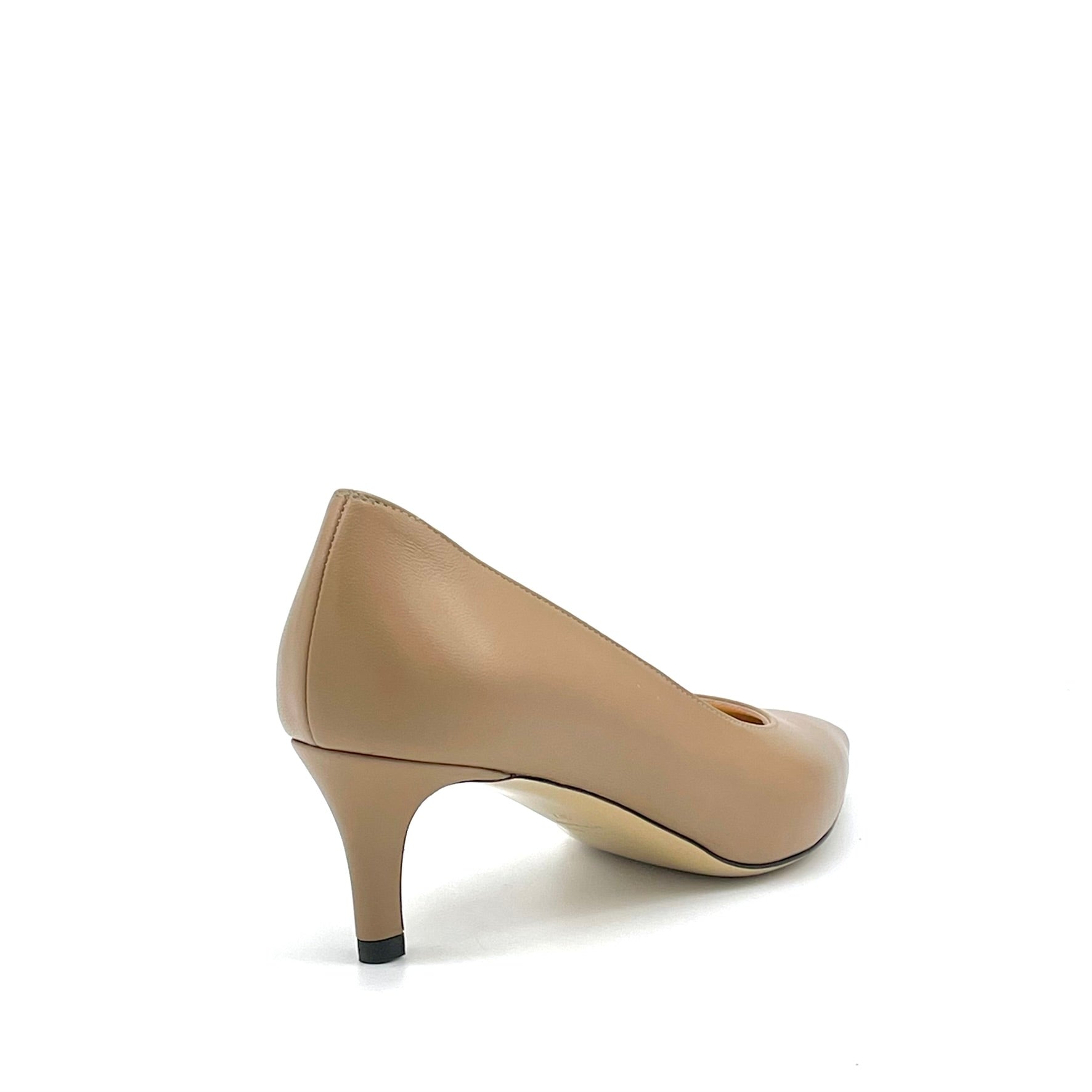 Elata 55504-2 escarpins cuir noisette talon 5,5cm