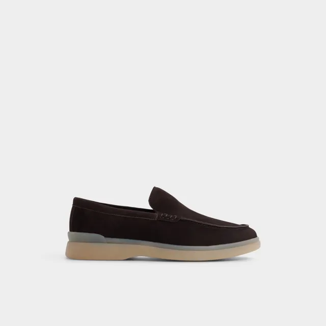 ALDO Shaynn mocassins femme marron suède