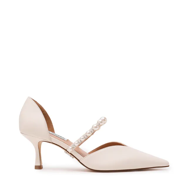 Steve Madden Amoura escarpin ivoire cuir 5,5 cm