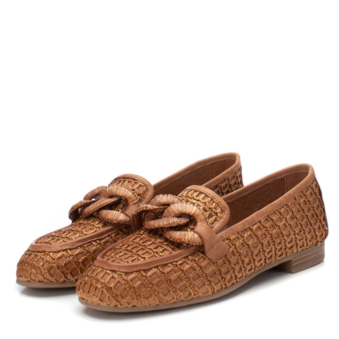 Carmela 16231602 mocassin camel ajouré plat