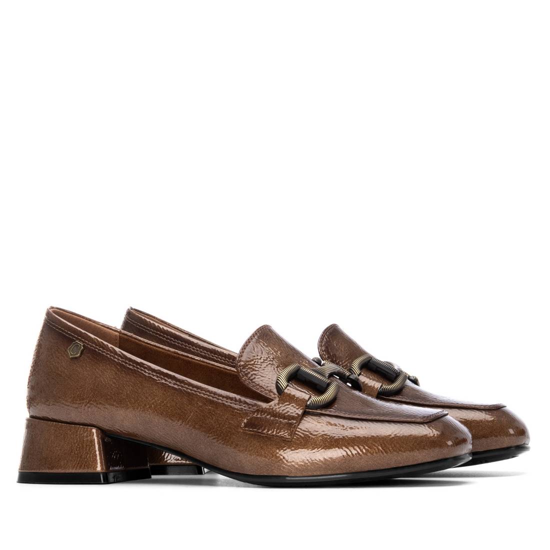 Carmela 16253902 mocassins femme taupe chaîne