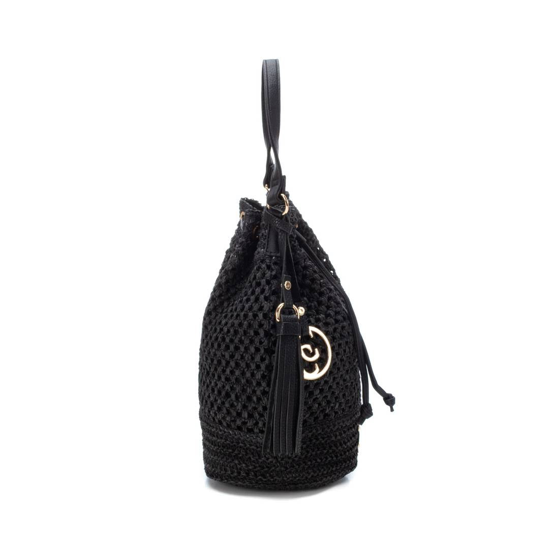 Carmela 18609703 sac femme raphia noir taille unique