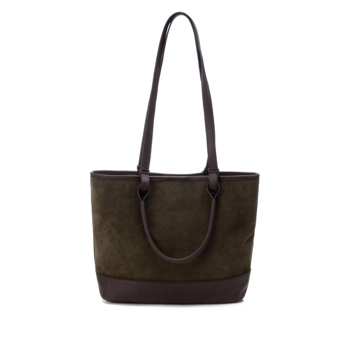 Carmela 18601704 sac shopper vert cuir taille unique