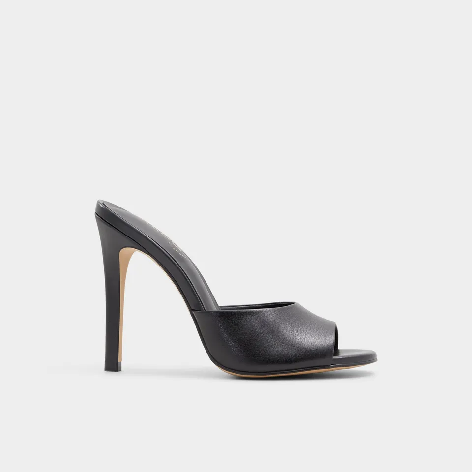 ALDO Marcelia mules noires à talon confort