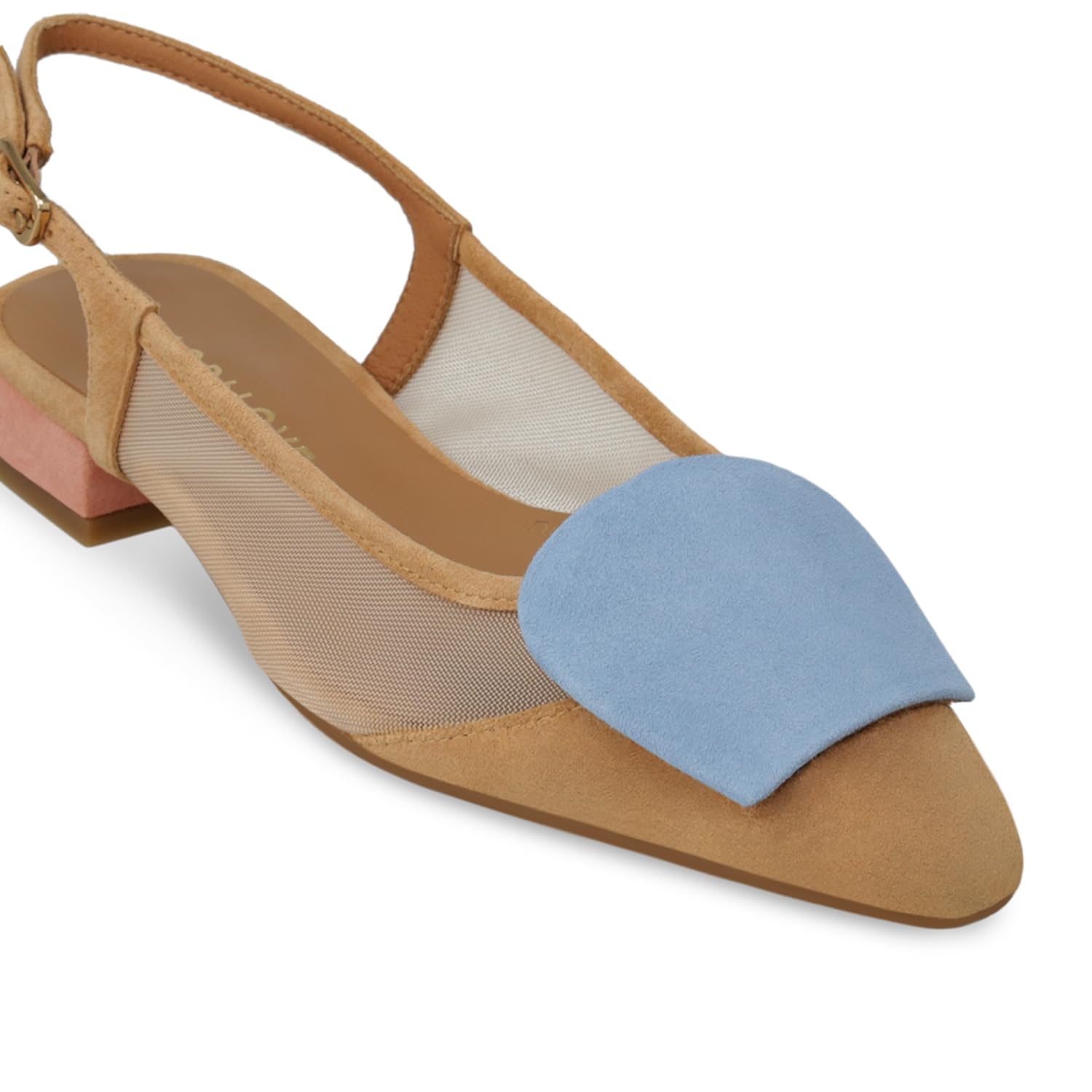 LODI BRO5264 ballerines brunes cuir véritable