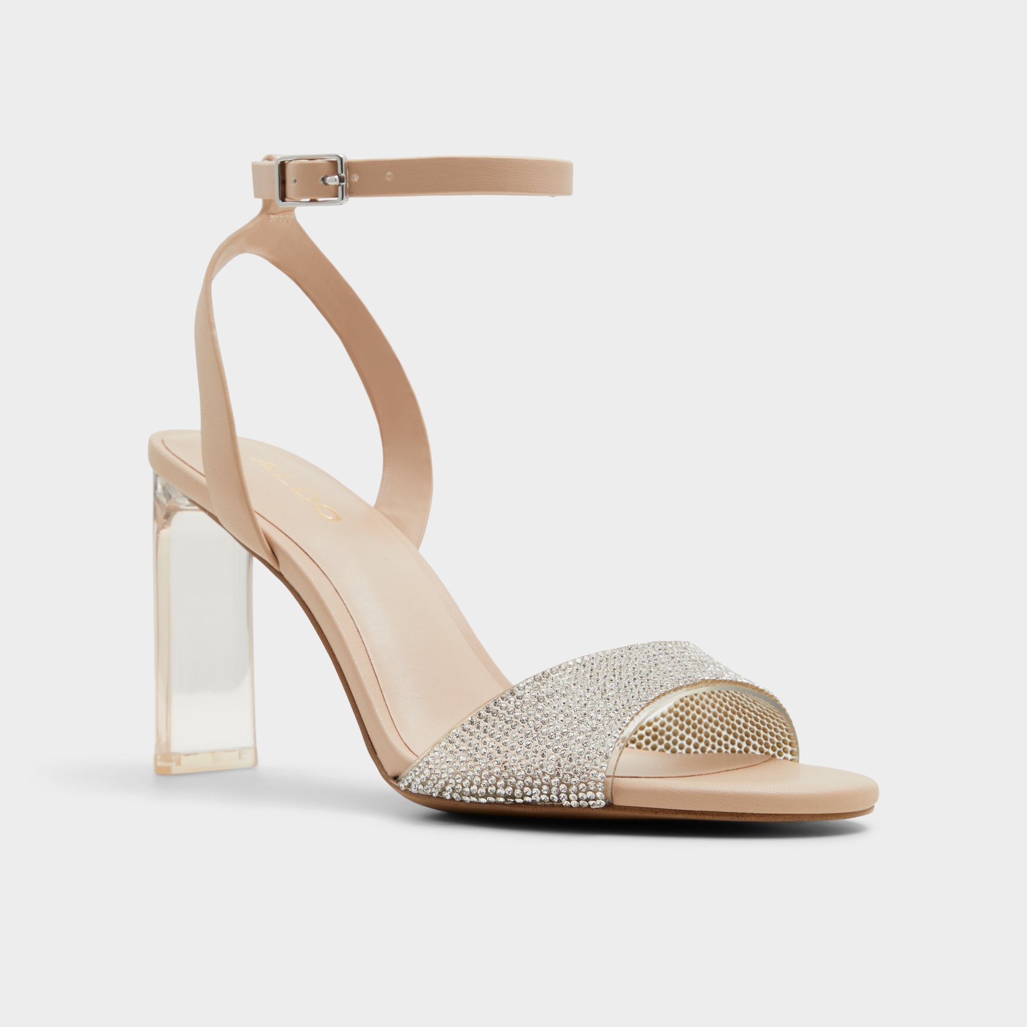 ALDO Dyanne sandales à talon beige talon bloc