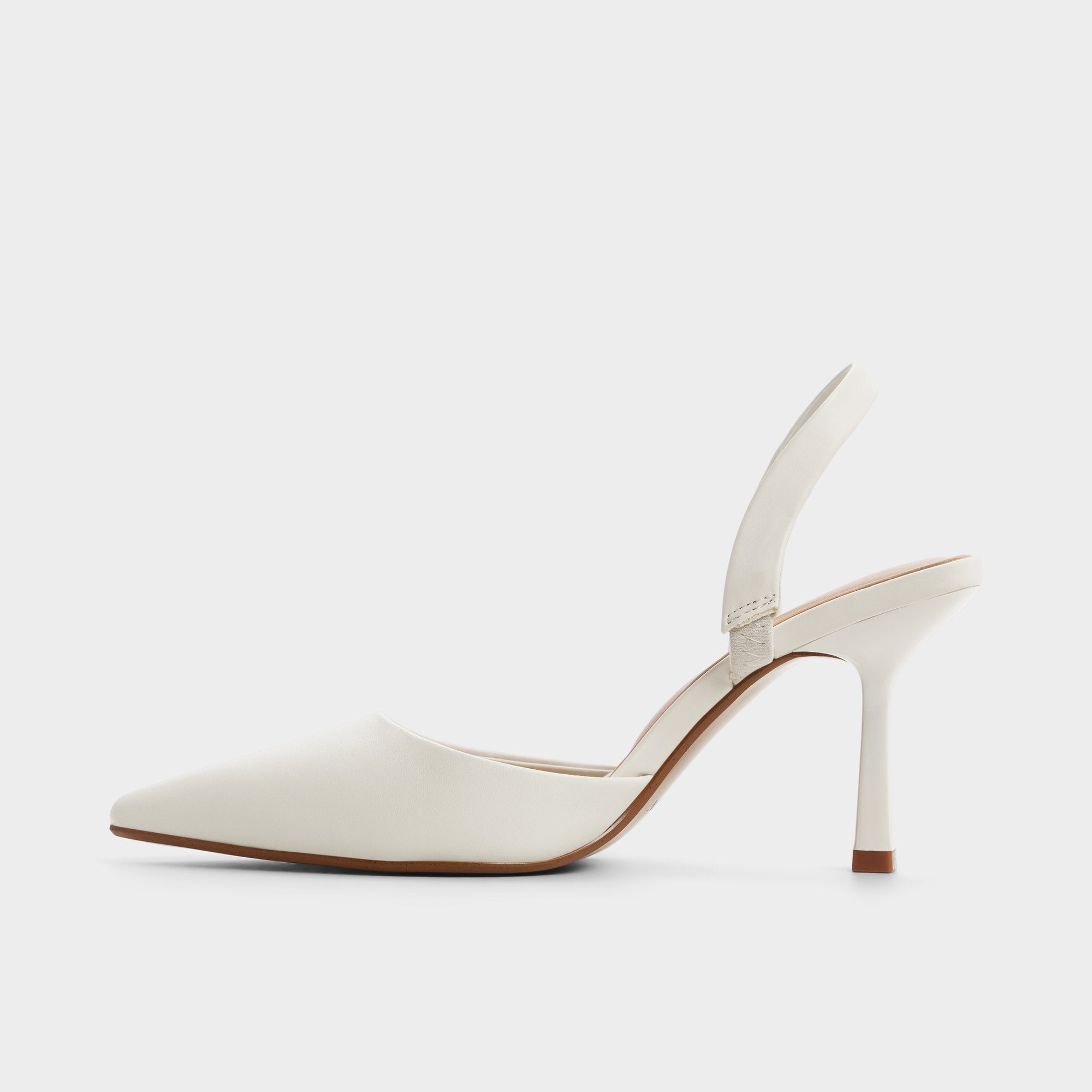 ALDO Brusanti escarpins blancs talon