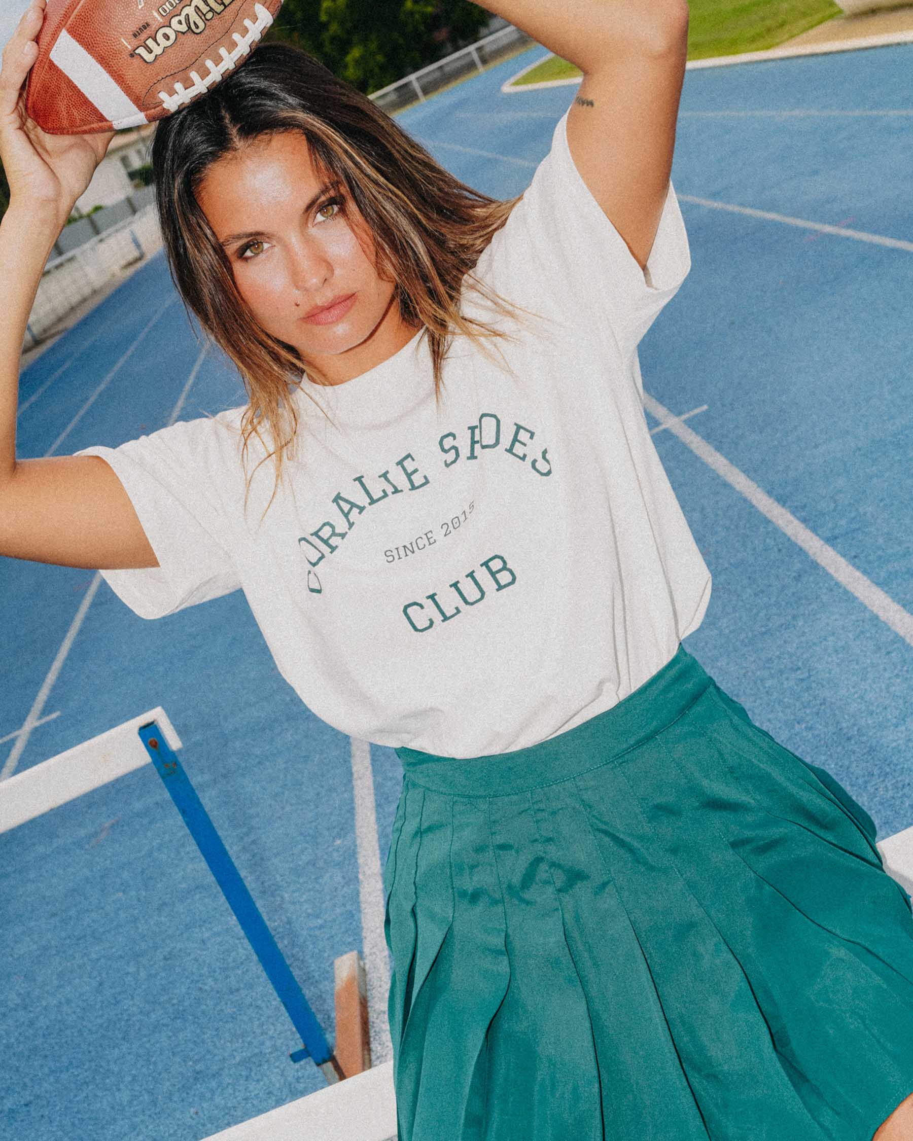 Coralie Masson Jack tee-shirt coton bio ivoire S/M L/XL