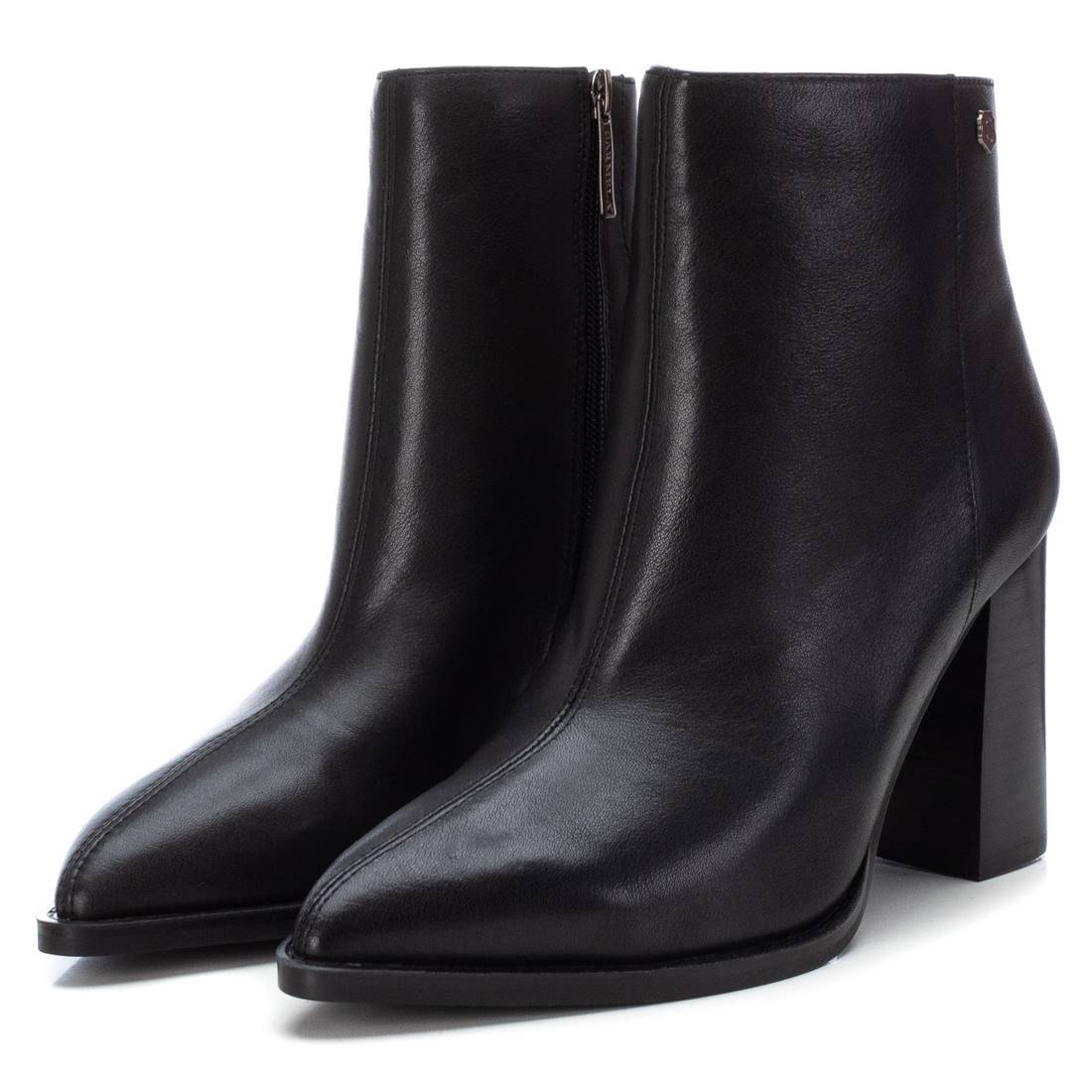 Carmela 16124002 bottine cuir noir talon 8 cm