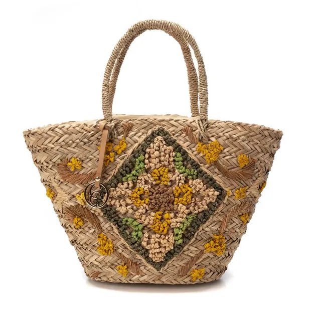 Carmela 18615702 sac femme épaule rafia 32x51x21