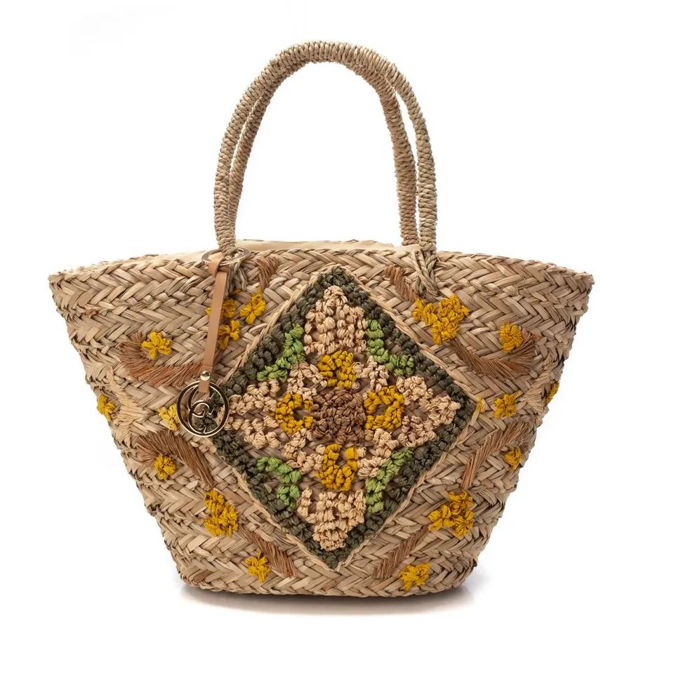 Carmela 18615702 sac femme épaule rafia 32x51x21