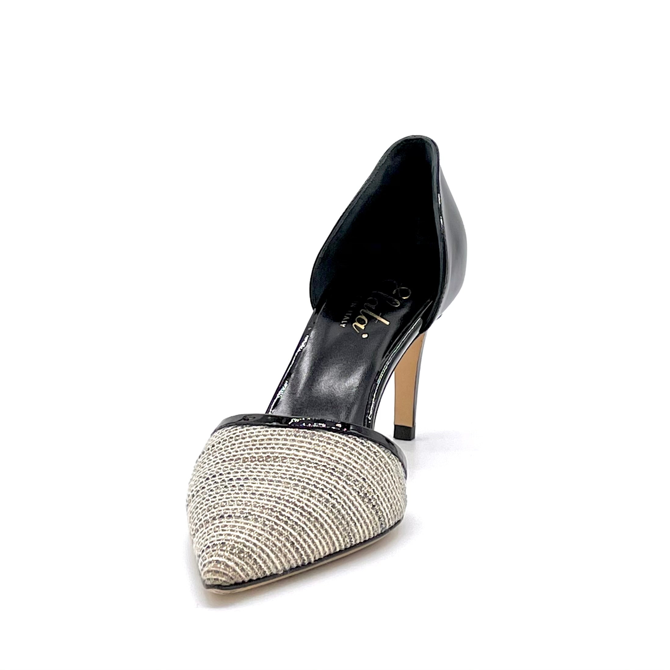 Elata Sari 11132C escarpins vernis noir pointure 39 bicolore