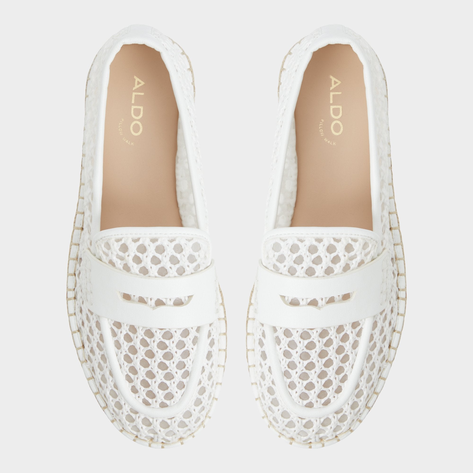 ALDO Summercrush baskets maille style espadrille