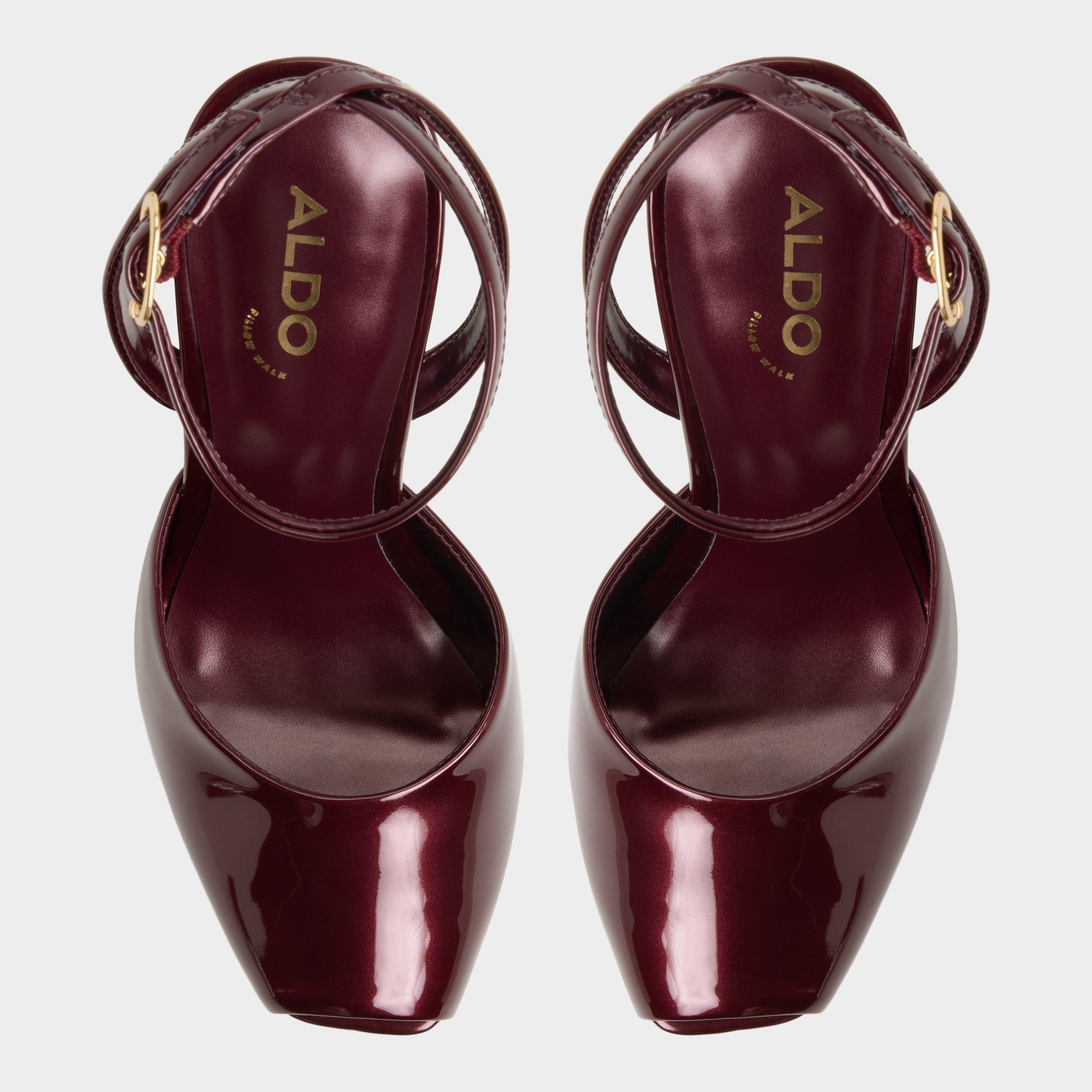 ALDO Thalina escarpins rouges plateforme talon