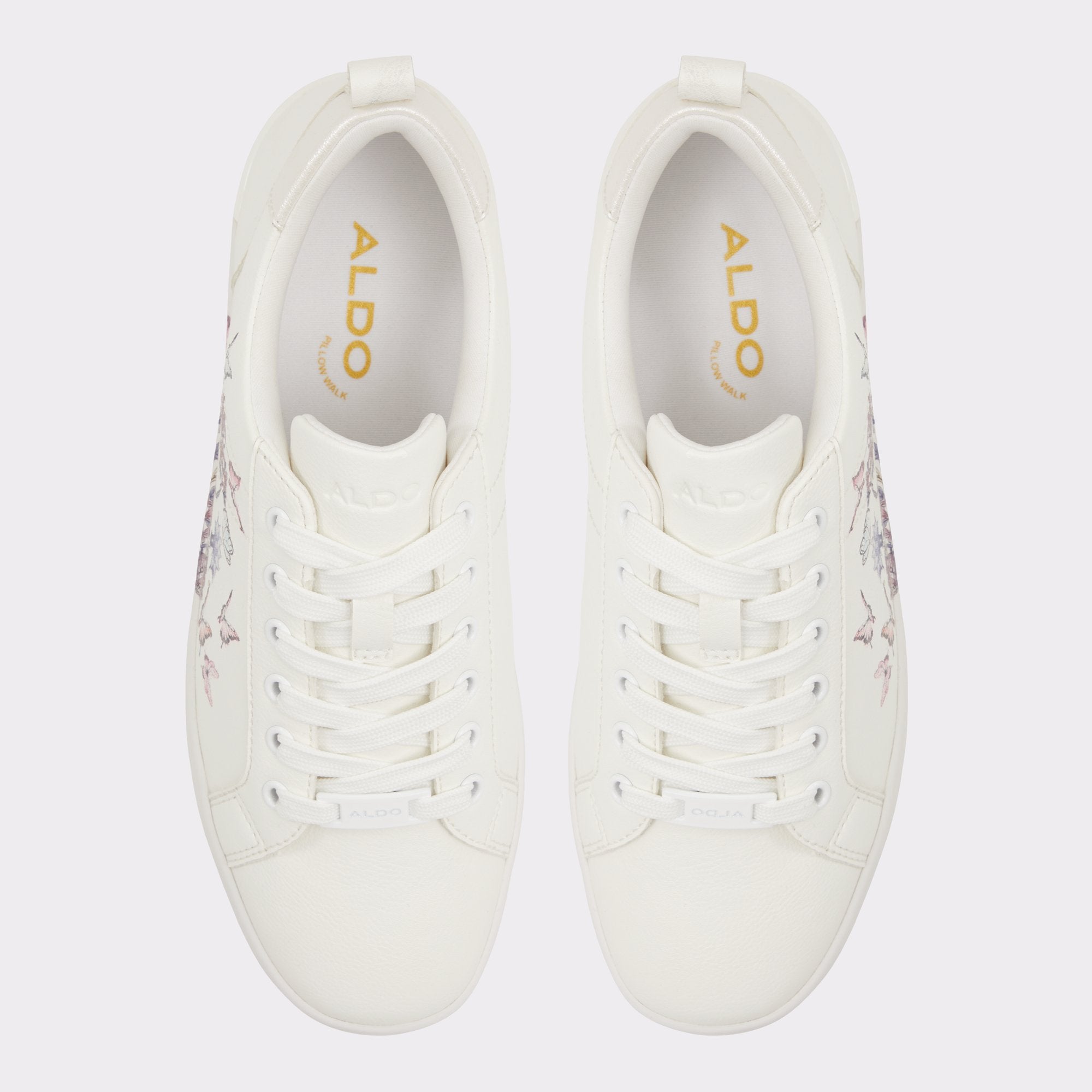ALDO Meadow baskets blanches femme