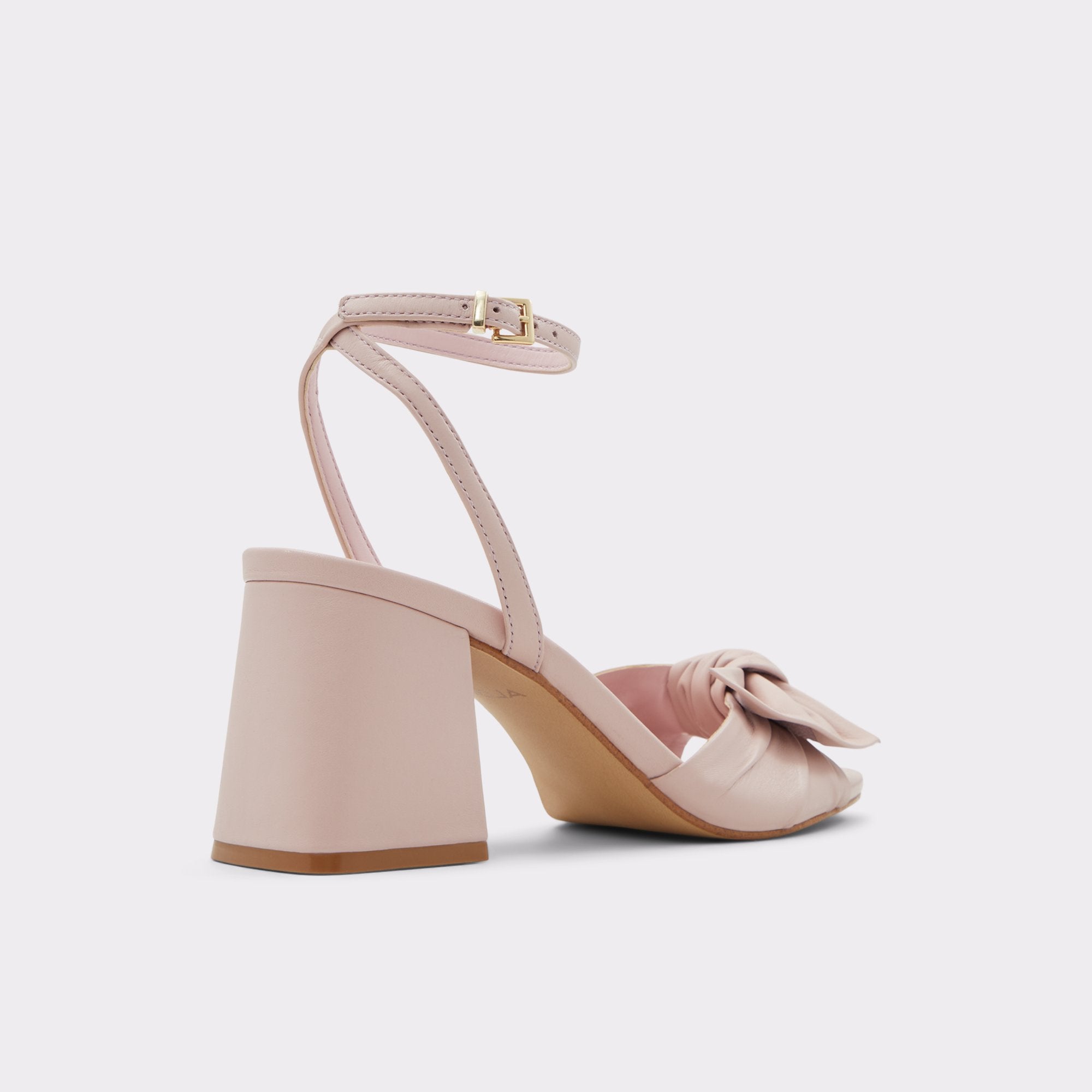ALDO Angelbow sandales bloc rose noeud