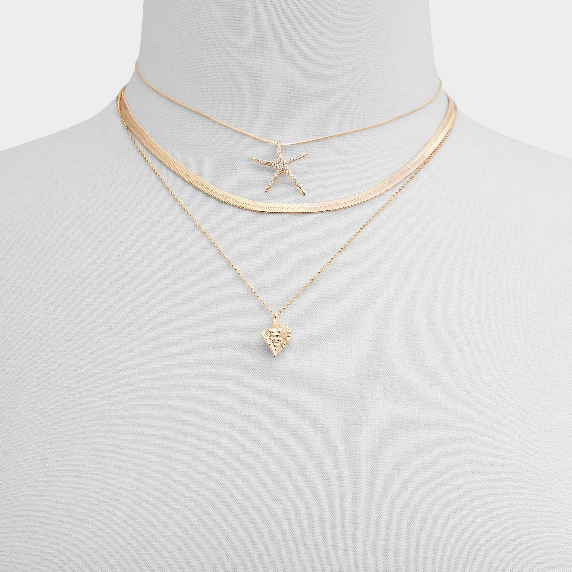ALDO Seascharms collier superposé perles