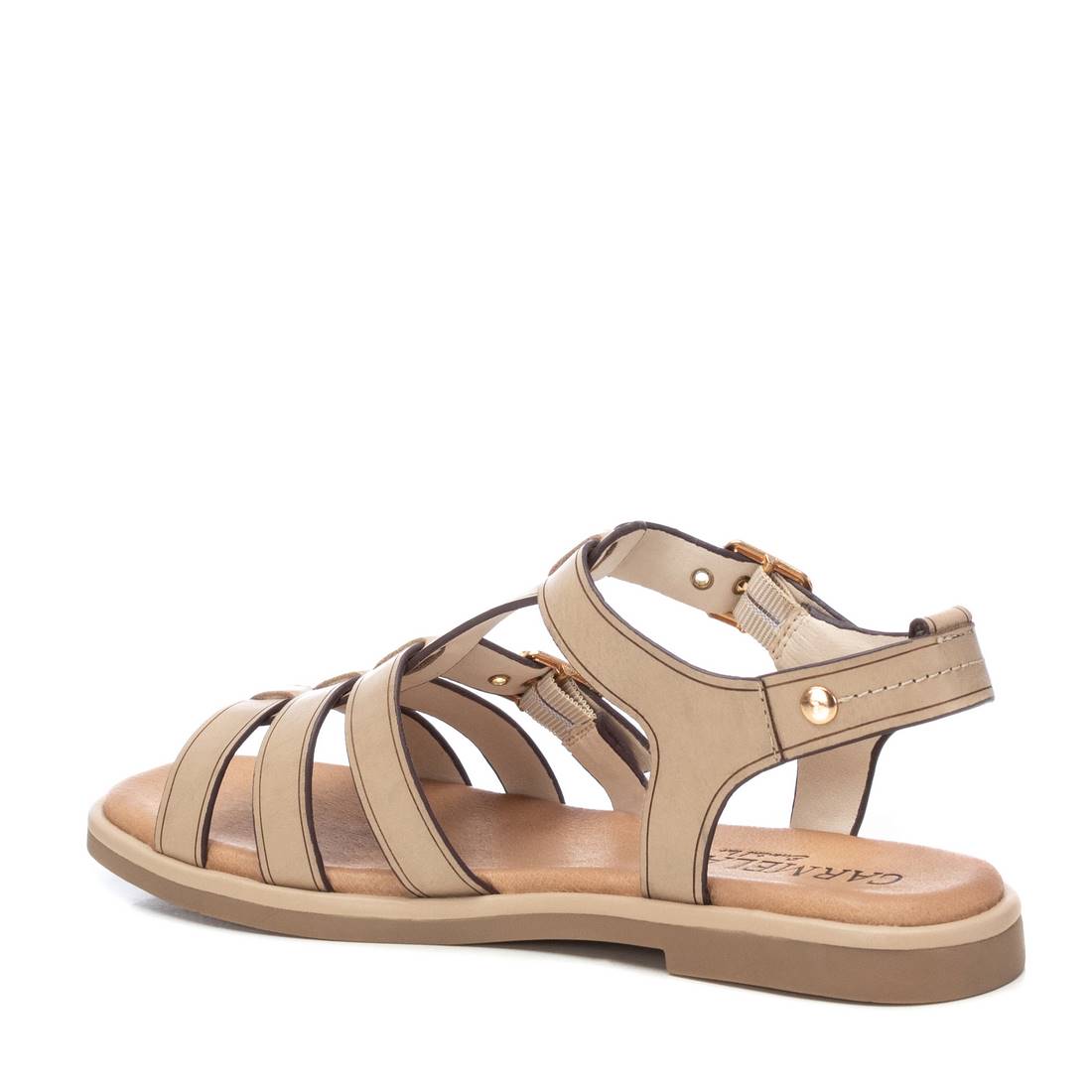 Carmela 16139802 sandale cuir marron à boucle