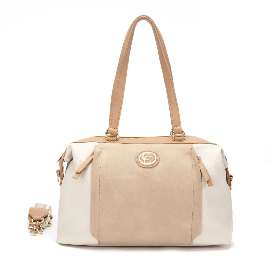 Carmela 18619901 sac bandoulière beige 36 cm