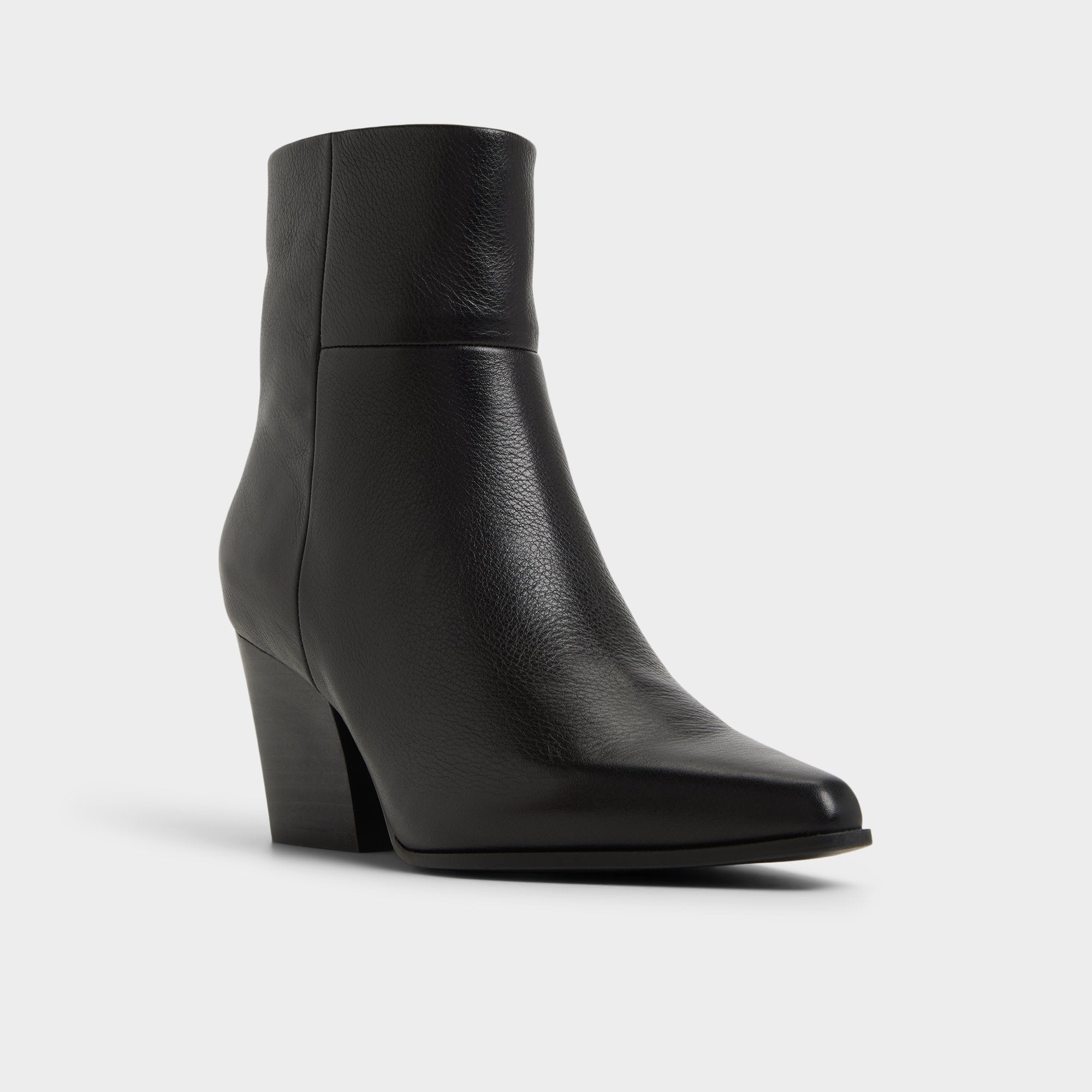 ALDO Shanah escarpins cuir noir talon bloc
