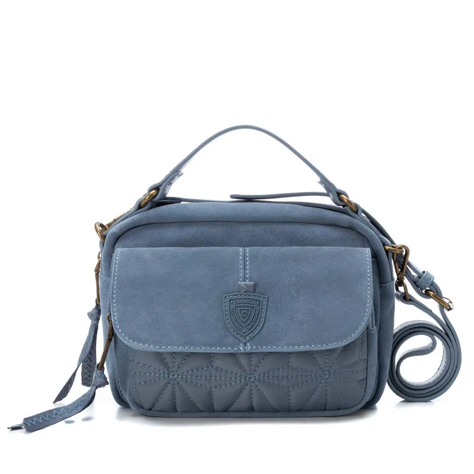 Carmela 18604902 sac bandoulière bleu serraje