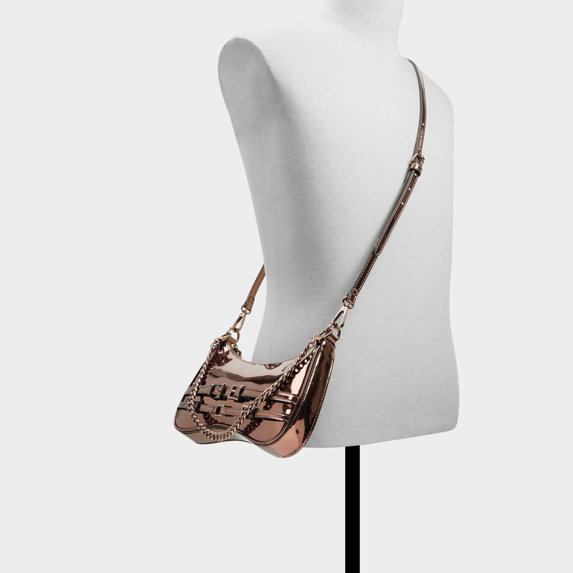 ALDO Jaymeex sac bandoulière métallisé
