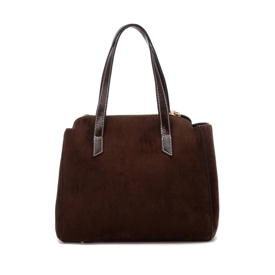 Carmela 18618402 sac à main textile camel zippé