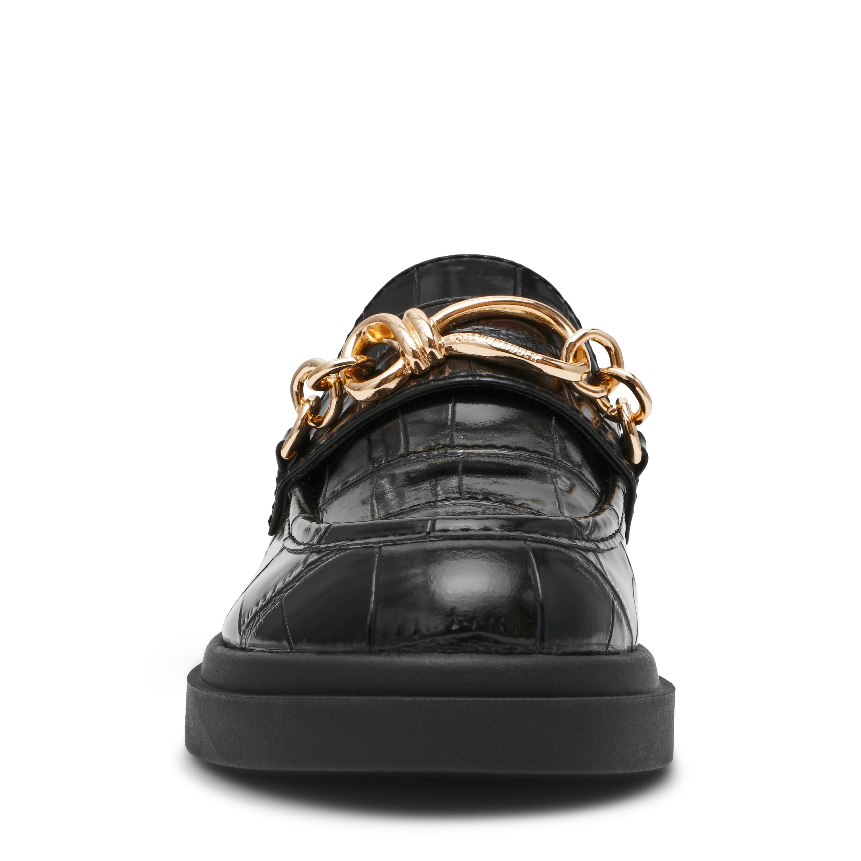 Steve Madden Pre-Launch ballerine noire croco synthétique