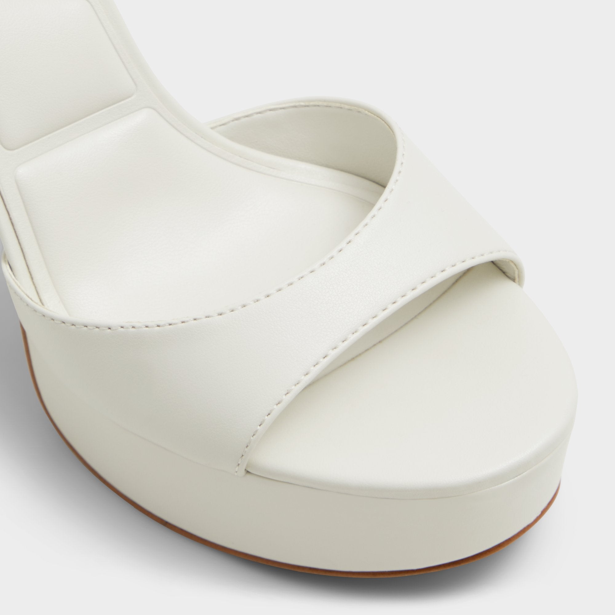 ALDO Valoria sandales talons compensés blanc