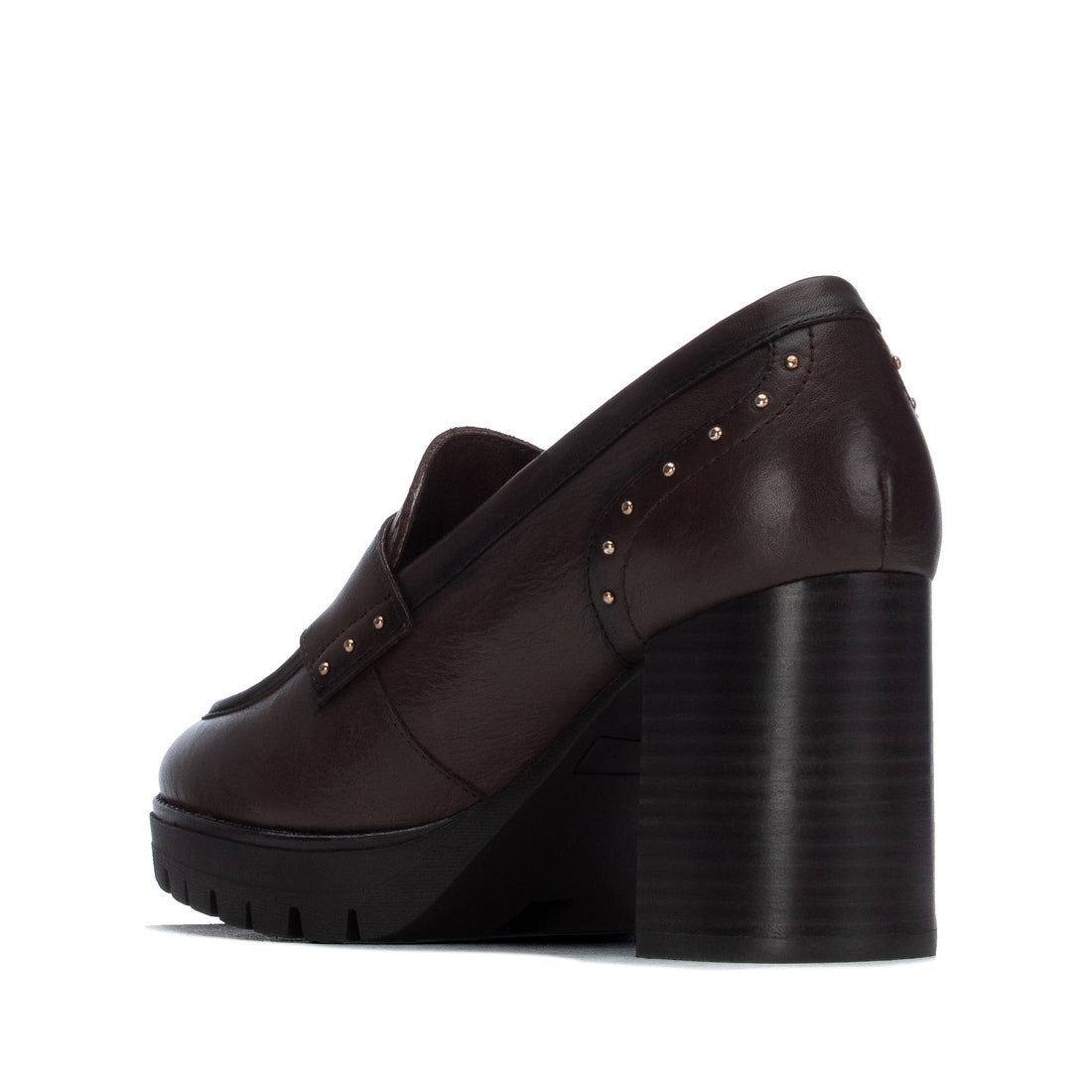 Carmela 16428103 escarpins cuir marron à talon
