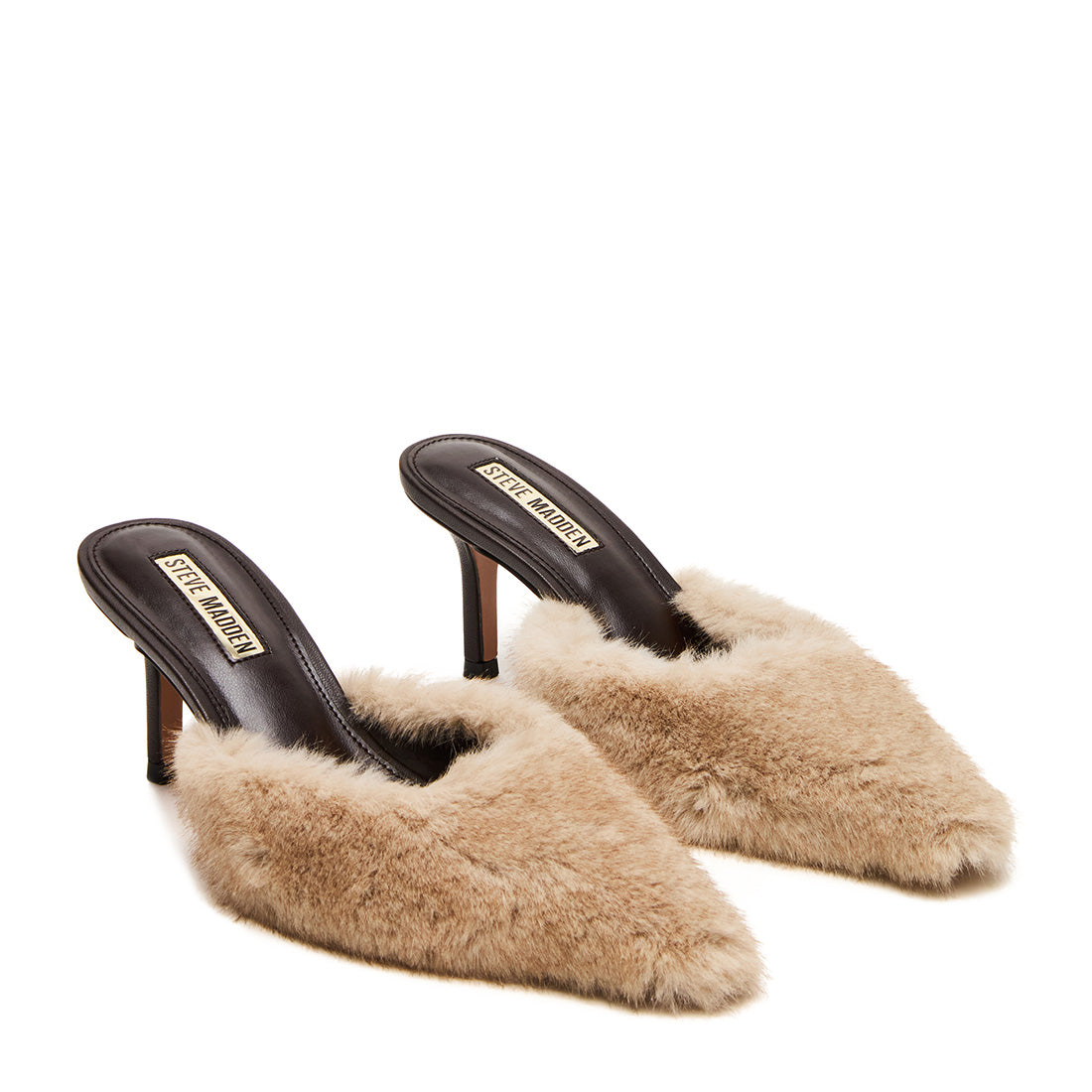 Steve Madden Alexi-F mule beige clair talon 4 cm