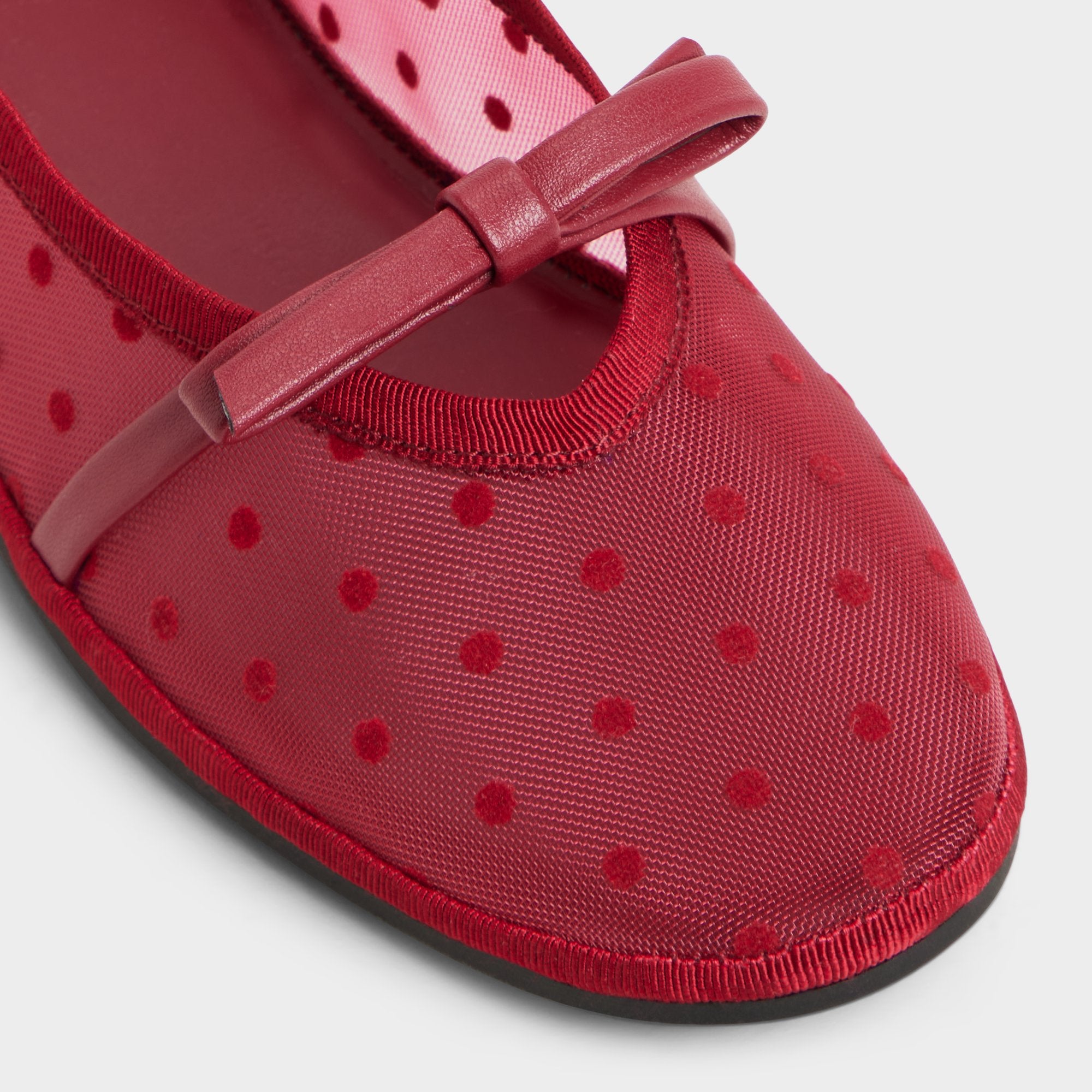 ALDO Aurabella ballerines mesh cerise