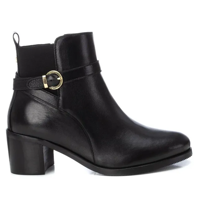 Carmela 16201902 bottines cuir noir talon 6 cm