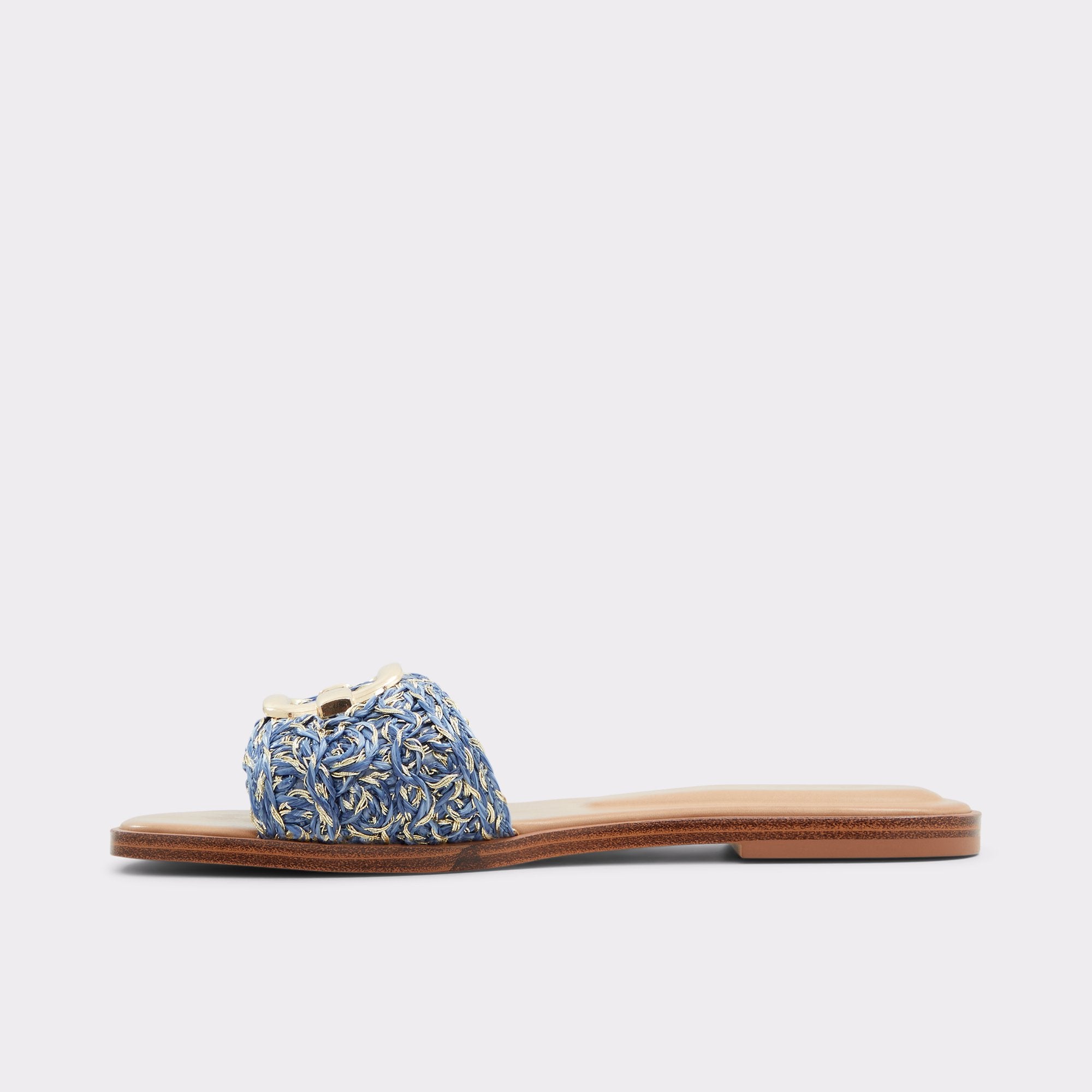 ALDO Glaeswen mule carrée ornée métal