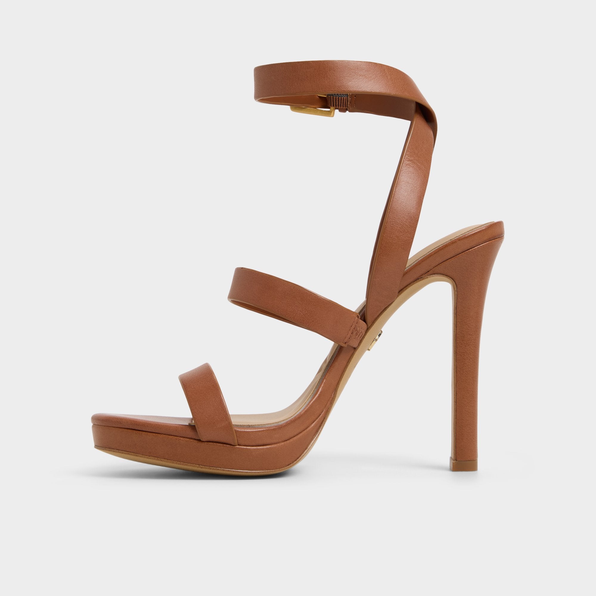 ALDO Kardy sandales talon cuir marron