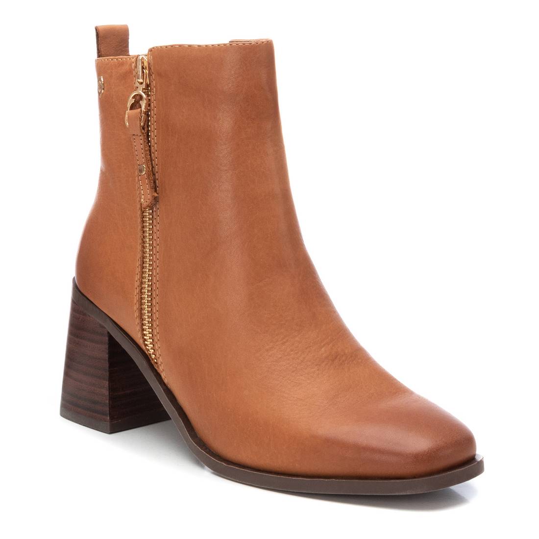 Carmela 16092902 bottine cuir marron talon 7 cm