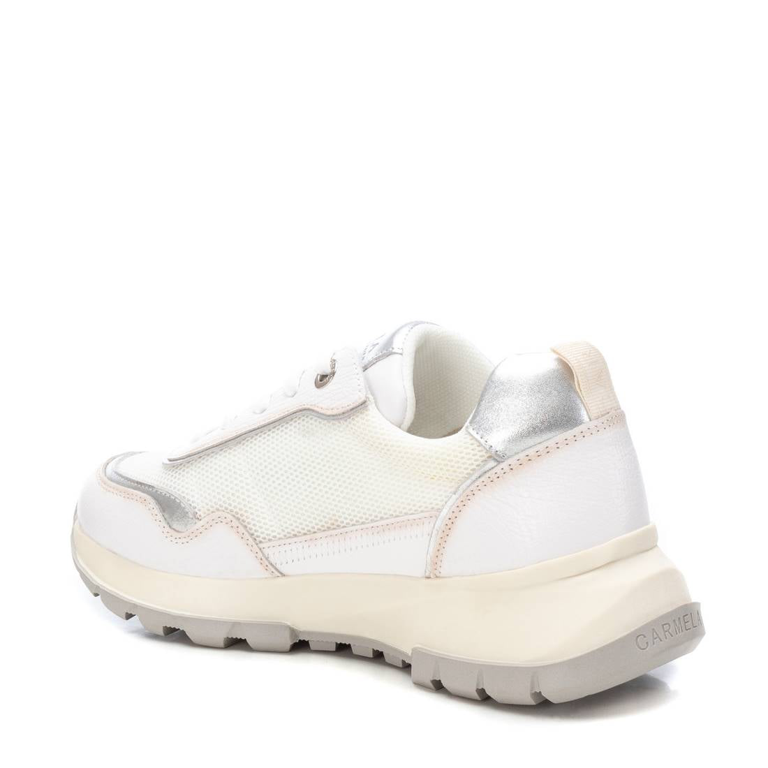 Carmela 16146902 sneaker cuir blanc à lacets