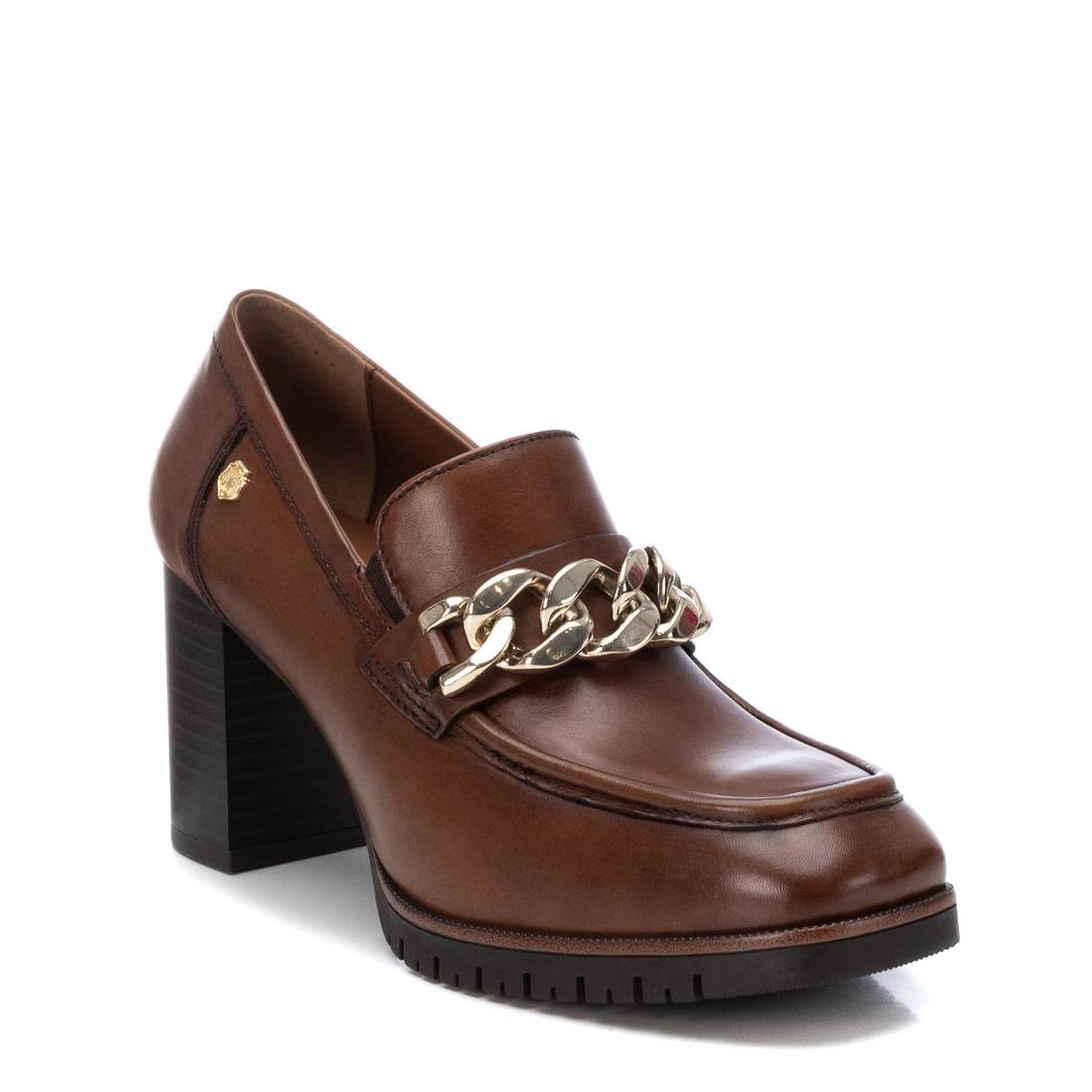 Carmela 16180302 mocassins femme marron cuir talon