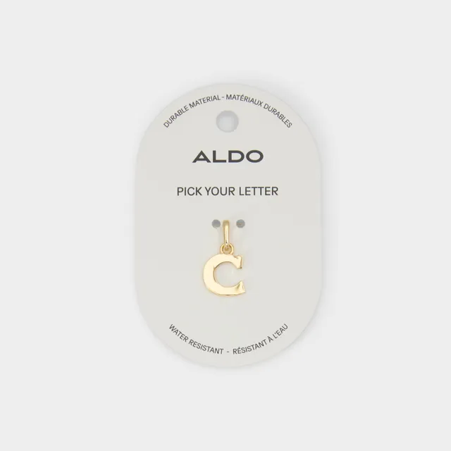 ALDO Initials breloque initiale métal résistant eau