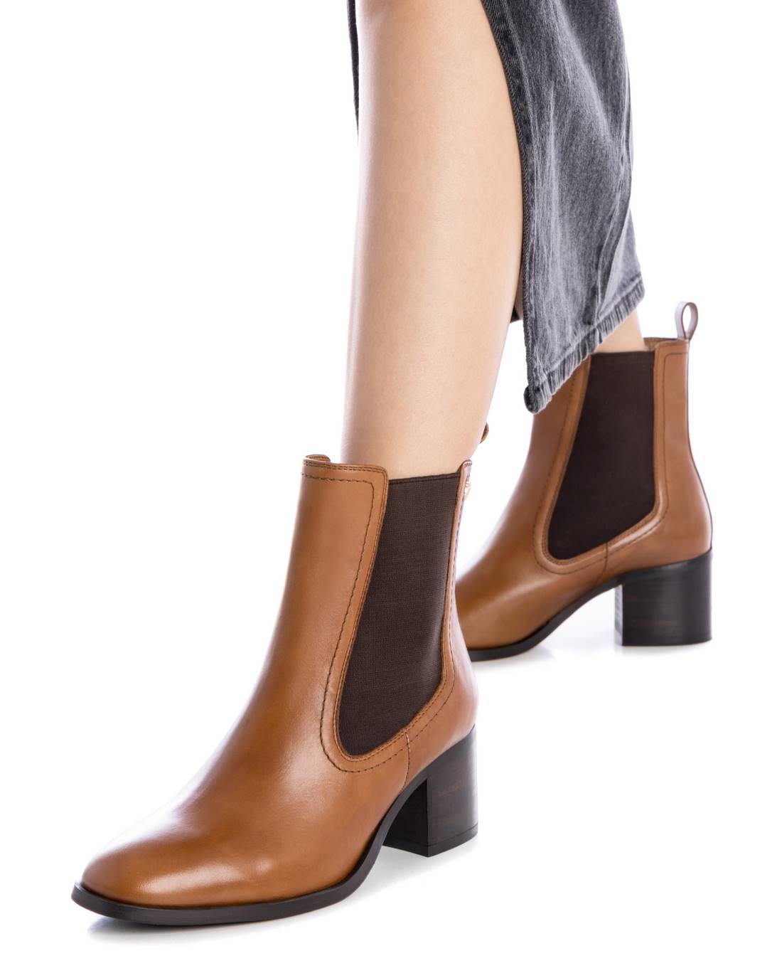 Carmela 16177202 chelsea femme marron talon 5 cm